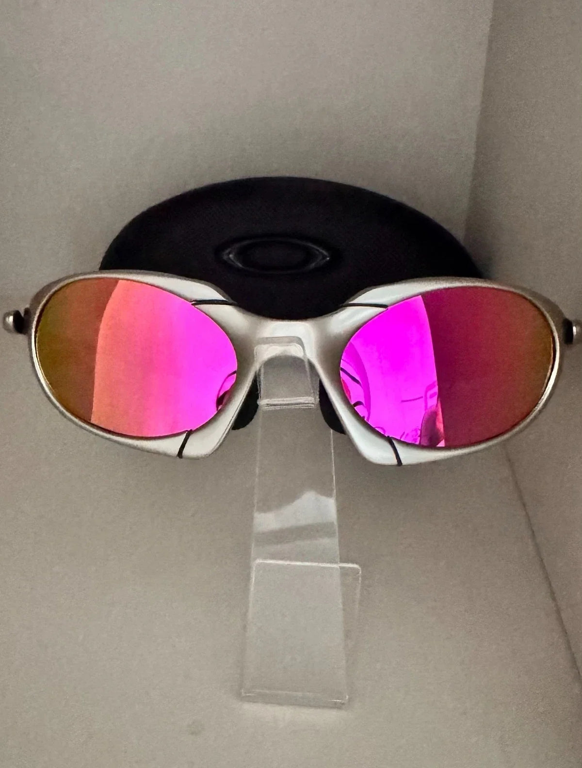 Romeo X-Metal Sunglasses, Pink lenses