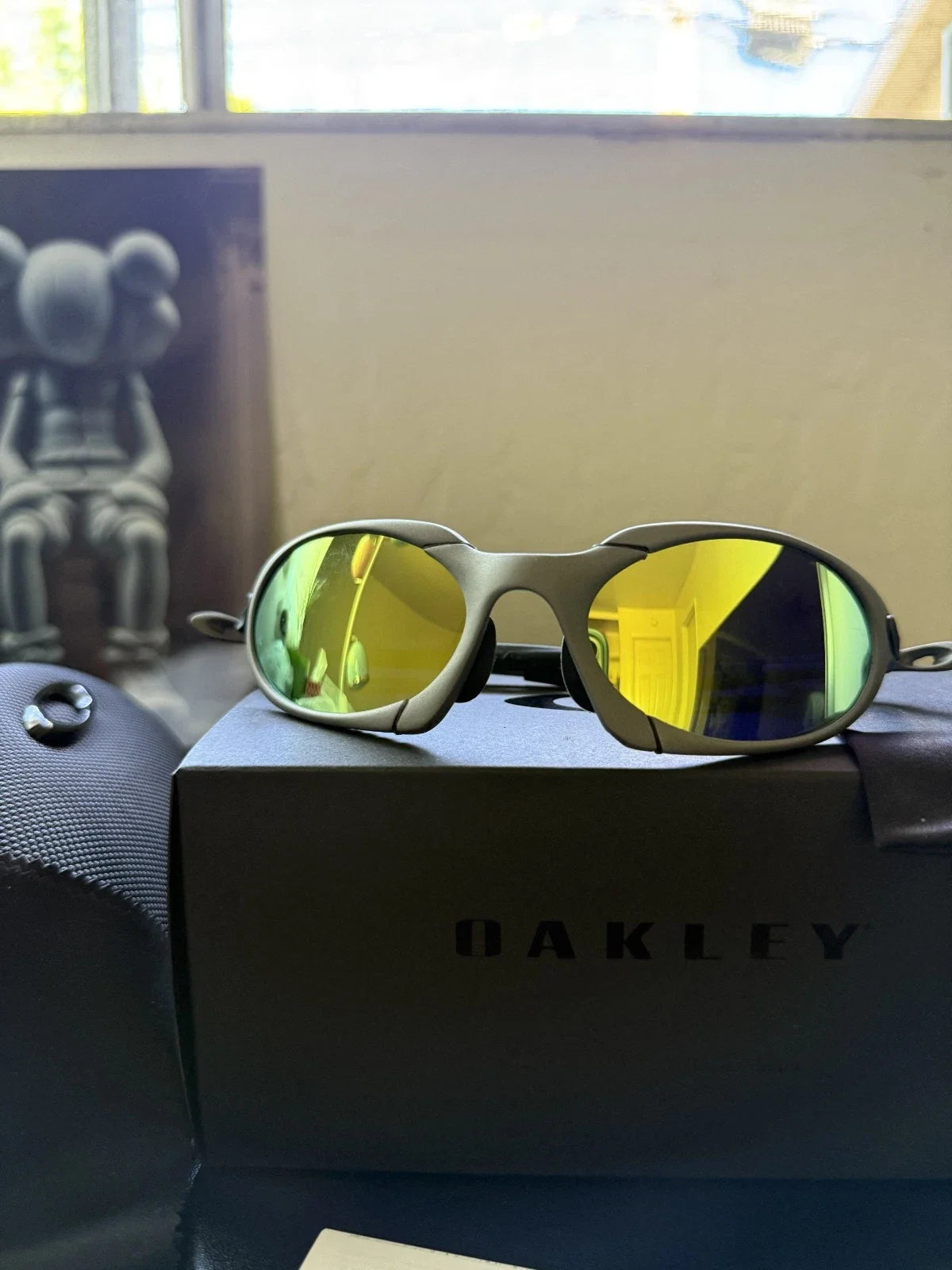 Romeo X-Metal Sunglasses, Golden Yellow lenses