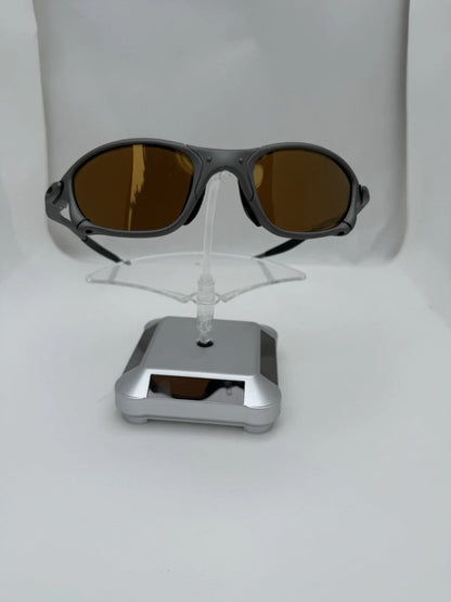 Juliet X-Metal sunglasses, Orange Polarized lenses