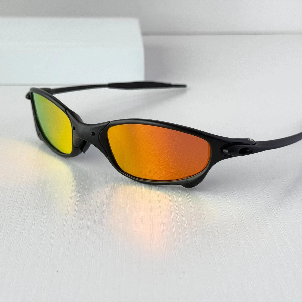 Juliet X-Metal Sunglasses, Fire Iridium lenses