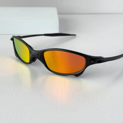 Juliet X-Metal Sunglasses, Fire Iridium lenses