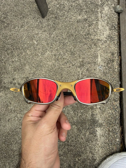 Juliet X-Metal sunglasses, Ruby lenses