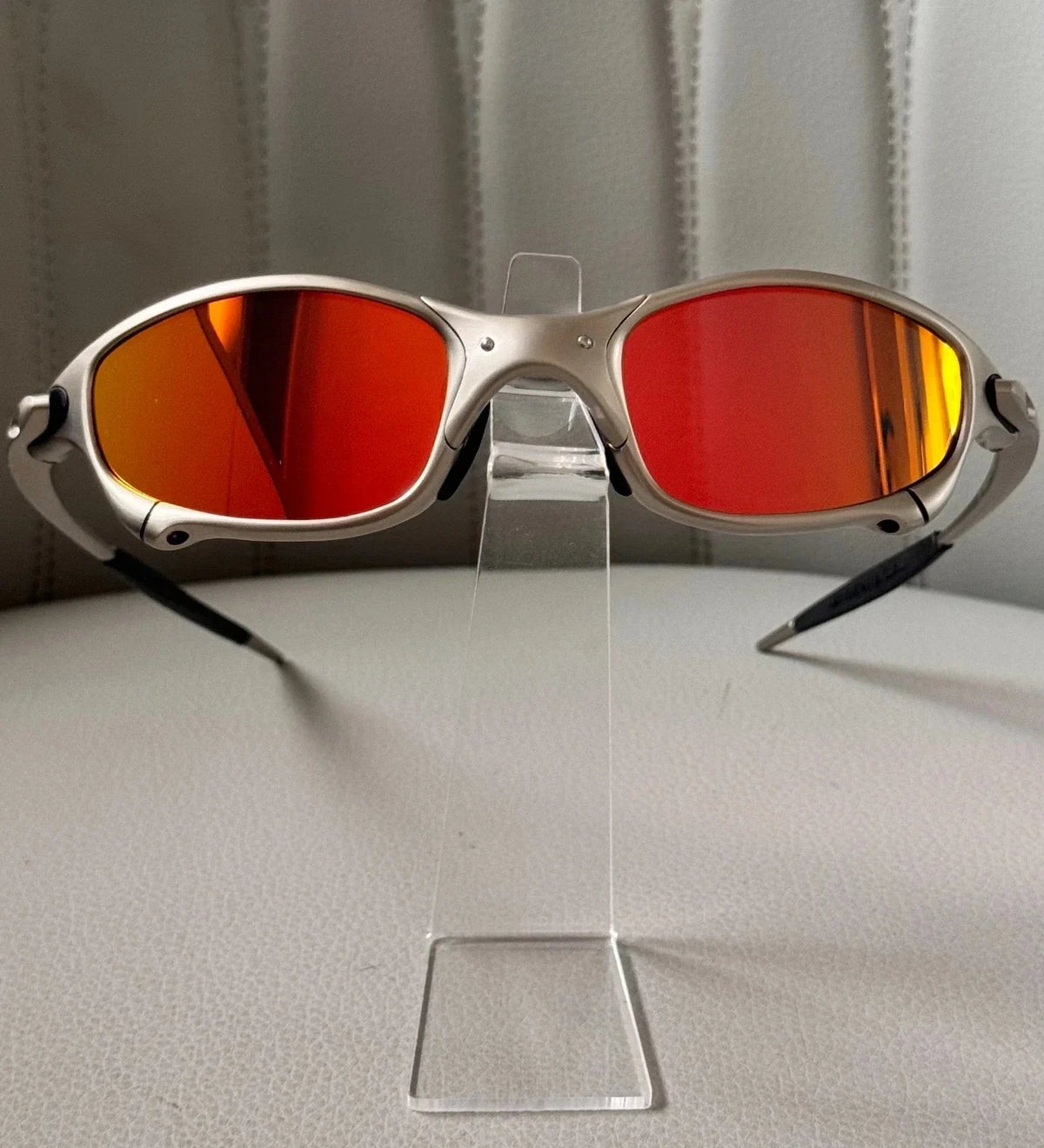 Juliet X-Metal sunglasses, Orange Ruby lenses
