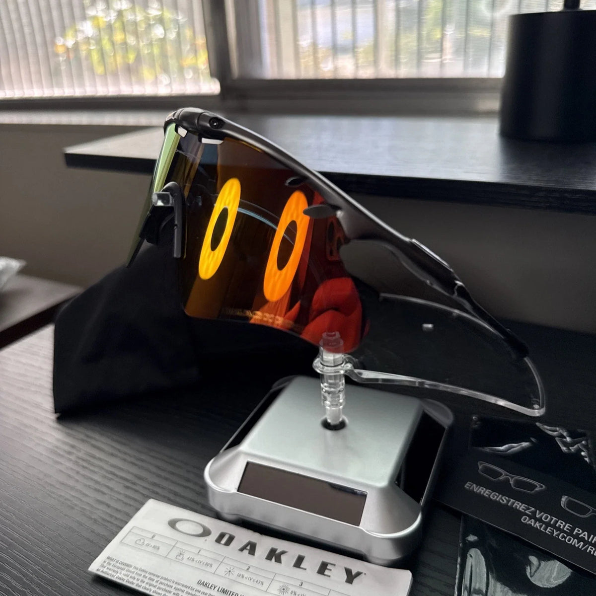 Magnesium X-Metal Sunglasses, Orange lenses